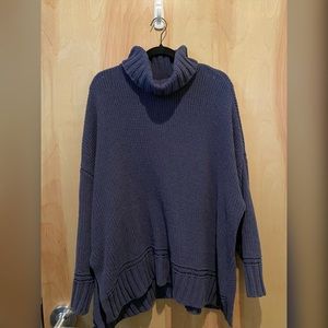 Aerie sweater; xxl; periwinkle